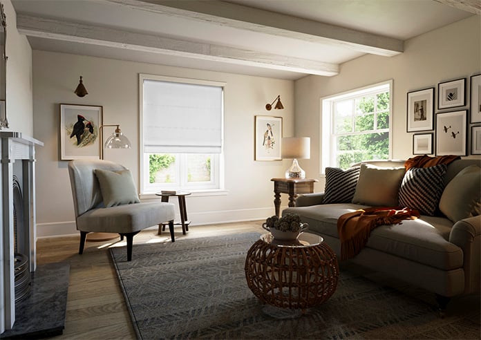 Norleigh, Ivory - Twist&Fit Roman Blind - Image 7